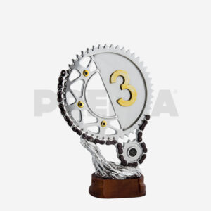 Trofeo ciclismo 3095 | H. 36 cm - immagine 3